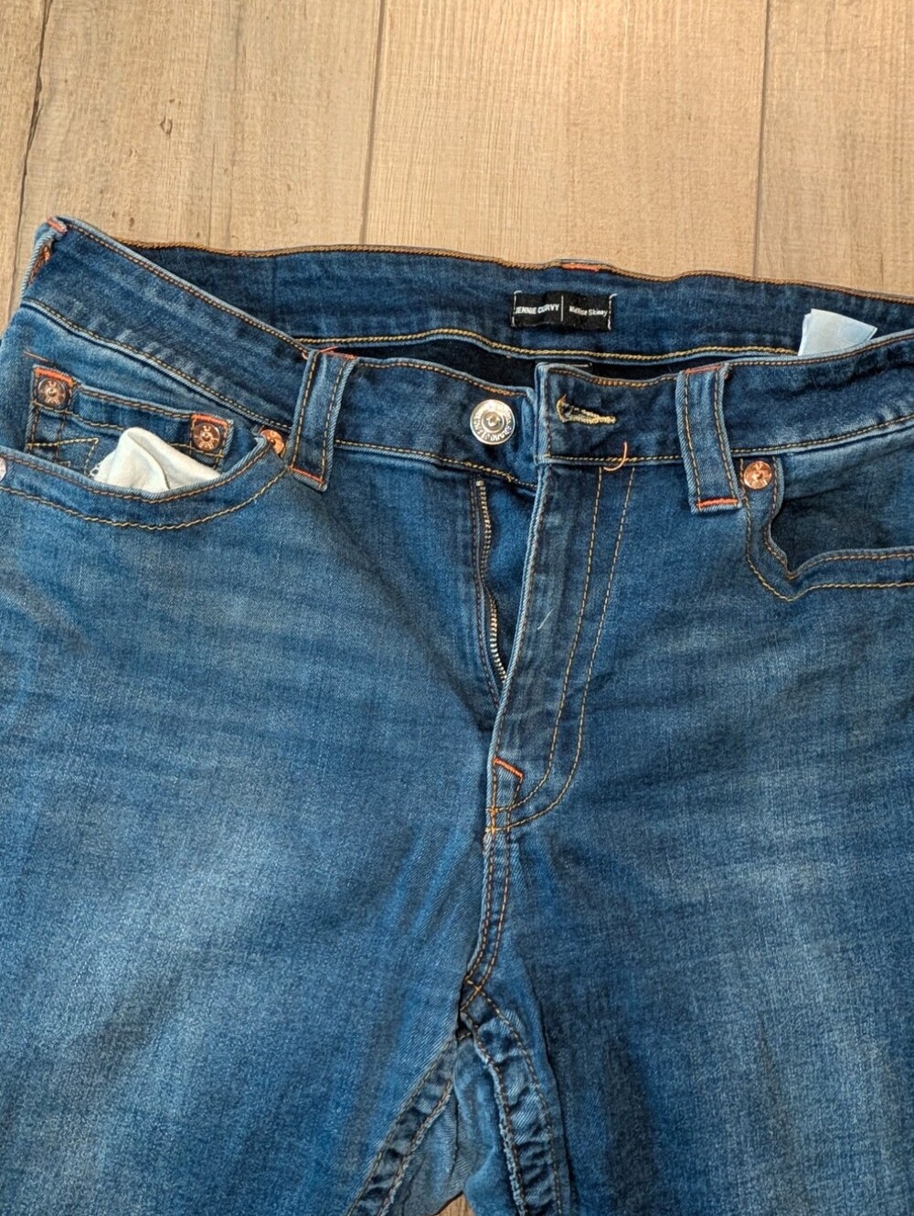 Women's True Religion Curvy Blue Denim Jeans